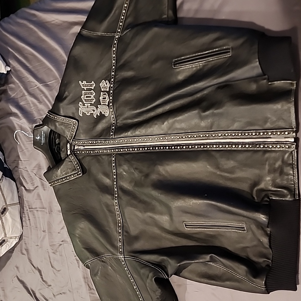 Pelle Pelle Fat Joe custom leather Jacket
